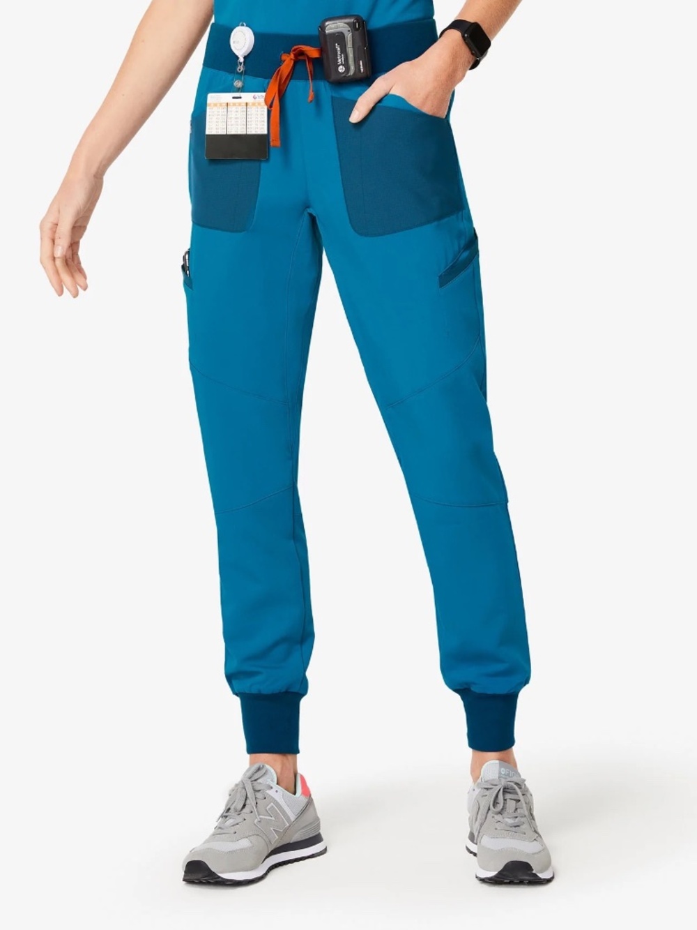 Figs 2pc Set Alps Blue BeneTop  Maua Pants XL - Picture 6 of 6